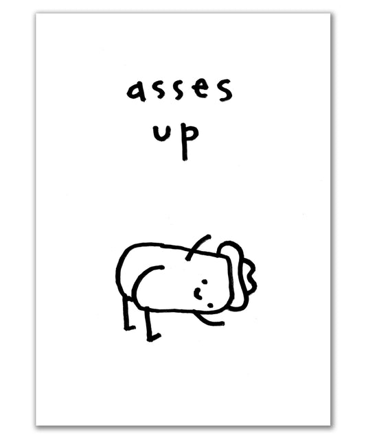 asses up