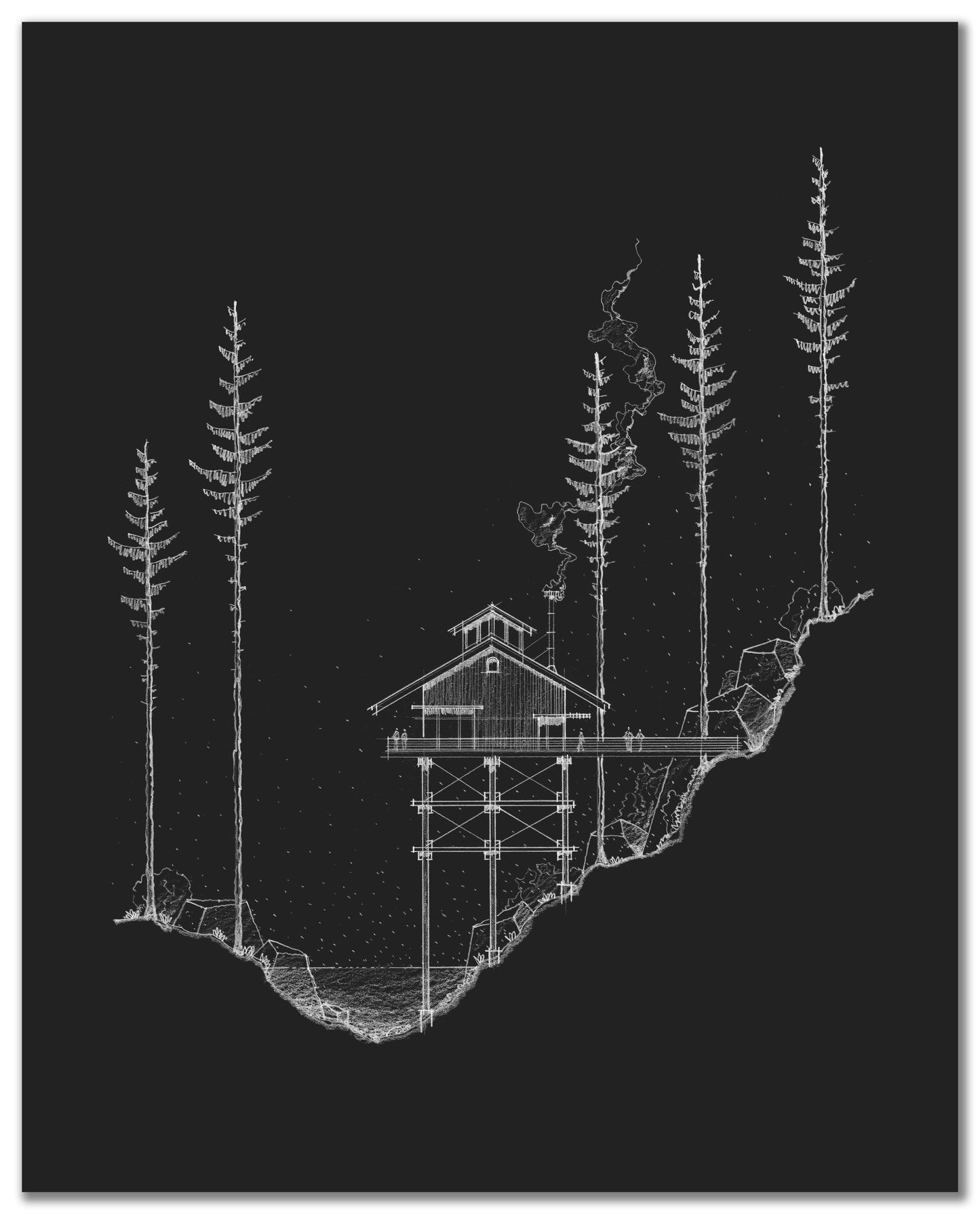Bridge Barn (Black)