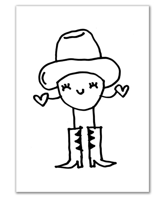 happy heart cowpoke