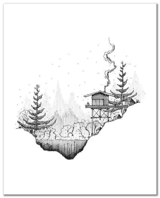 Hillside (White)