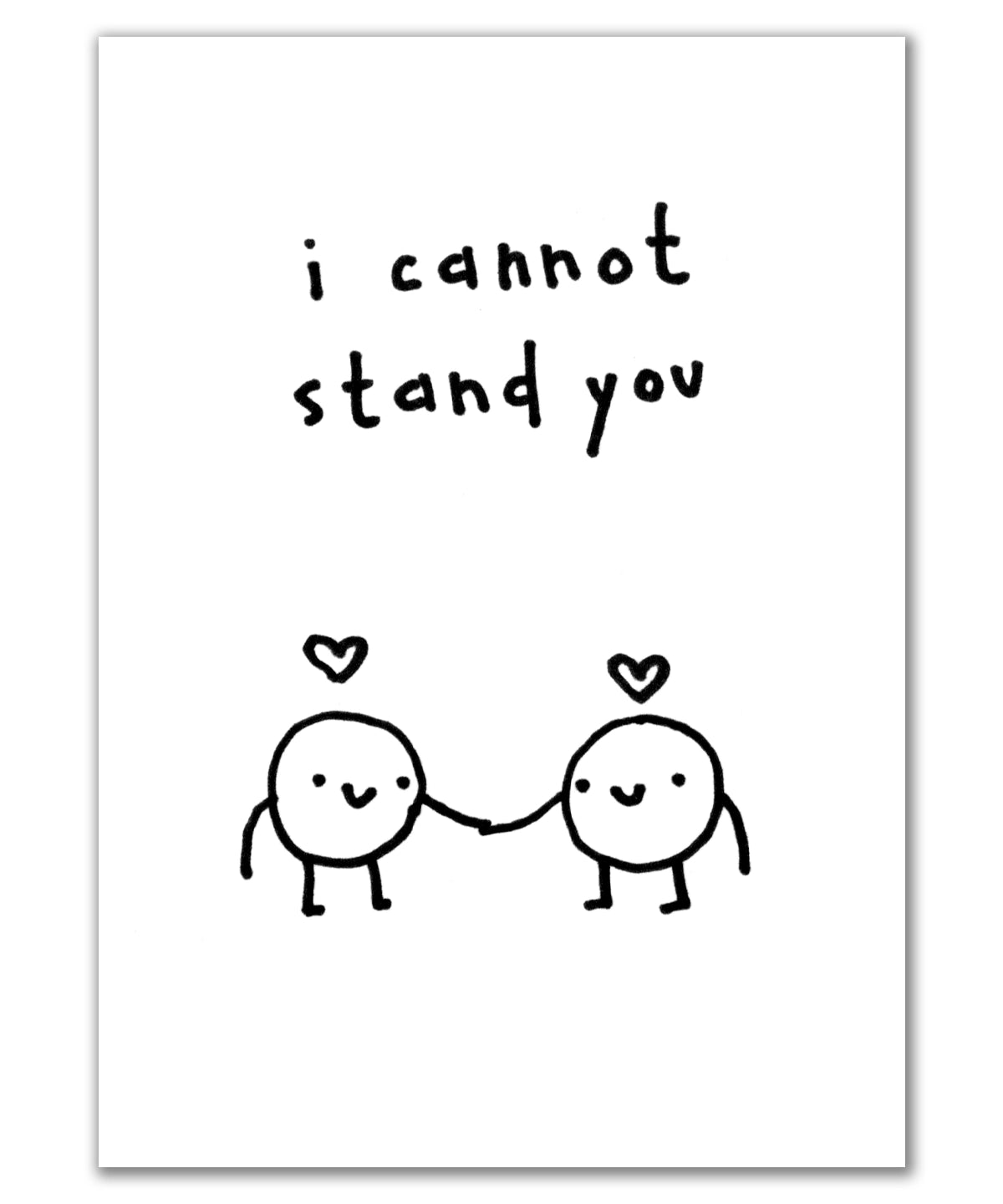 i cannot stand you